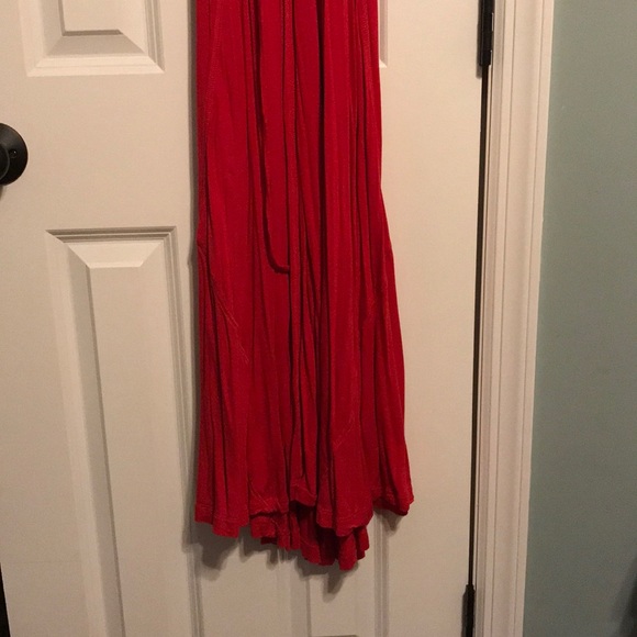 Gap red maxi dress XS - Picture 3 of 7
